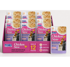 INABA chicken & salmon recipe 40g /per Pc - Pack of 12