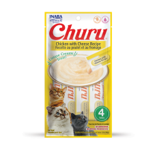 Inaba Churu Chicken With Cheese 56g - 4 Sticks Per Pack