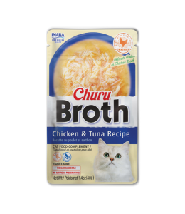 Inaba Chicken Broth with Tuna 40g