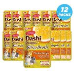 Inaba Dashi Delights Silky Broth Chicken Recipe Cat Treats 40g - Pack of 12
