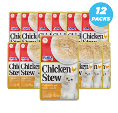 Inaba Chicken Stew - 40g - Pack of 12
