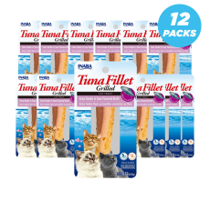 INABA TUNA EXTRA TENDER IN TUNA BROTH 15g /per Pc - Pack of 12