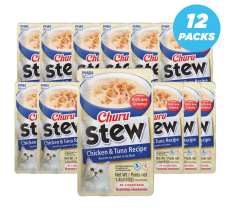 Inaba Chicken Stew with Tuna 40g - Pack of 12