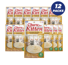 Inaba Churu Chicken for Kitten - 56g - Pack of 12