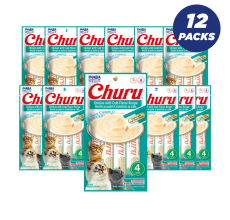 INABA CHURU CHICKEN WITH CRAB 56 g/4 sticks - Pack of 12