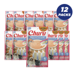 Inaba Churu Salmon With Tuna Recipe Cat Treats 56g - Pack of 12