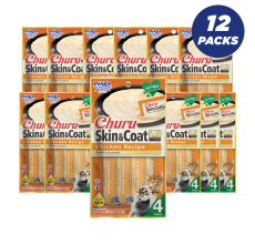 Inaba Churu Skin and Coat Chicken - 56g - Pack of 12