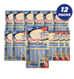 Inaba Churu Skin and Coat Tuna - 56g - Pack of 12