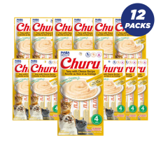 Inaba Churu Tuna with Cheese - 56g - Pack of 12