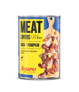 Josera Meat Lovers Menu Duck with Pumpkin Dog Wet Food 400g