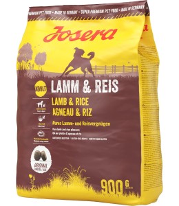 Josera Lamb & Rice Dog Dry Food - 900g