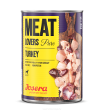 Josera Meat Lovers Pure Turkey Dog Wet Food 400g