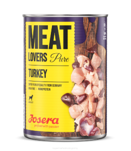 Josera Meat Lovers Pure Turkey Dog Wet Food 400g