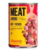 Josera Meat Lovers Menu Beef with Potato Dog Wet Food 400g