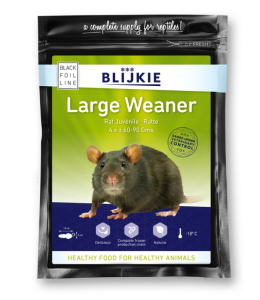 Blijkie Black Foil Line Large Weanerrat 60-90 g, 4 pcs