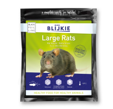 Kiezebrink Blijkie Black Foil Line Large Rat 250-350 g, 3 pcs