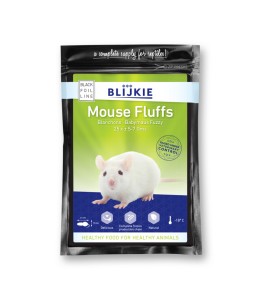 Blijkie Black Foil Line Fuzzy Mice 4-6 g, 20-25 pcs