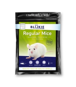 Blijkie Black Foil Line Mouse Medium 18-25 , 15 pcs
