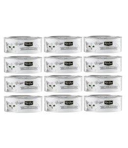 Kit Cat Tuna & Anchovy Toppers 80g - Pack of 12
