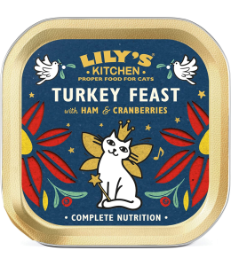 Lily's Kitchen Cat Christmas Turkey and Ham Feast 85g