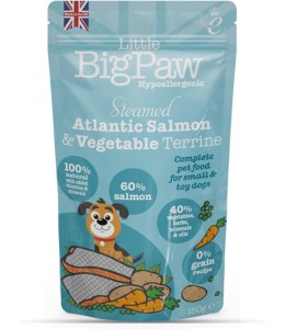 Little Big Paw Dog Salmon & Vegetable Dinner 150g