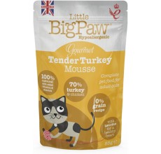 Little Big Paw Cat Gourmet Turkey Mousse 85g