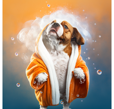 Dog Toy & Small Full Grooming (In-Store)