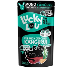 Lucky Lou SuperMono Kangaroo Wet Cat Food (125 g)