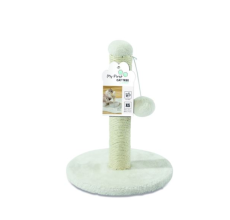 M-Pets My First Cat Tree Pompom White