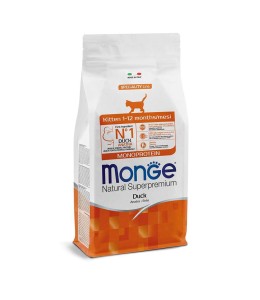 Monge Natural Superpremium Monoprotein Kitten Duck 1.5KG