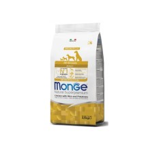 Monge Natural Superpremium All breeds Adult Monoprotein Chicken with Rice and Potatoes 2.5KG