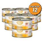 MOOCHIE ADULT MINCE WITH CHICKEN 85g Can Pack of 12