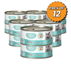 MOOCHIE ADULT LOAF WITH SARDINE 85g Can Pack of 12