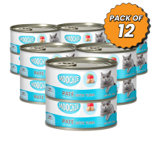 MOOCHIE ADULT LOAF WITH TUNA 85g Can Pack of 12
