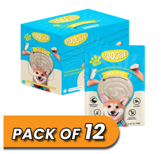 Moochie Dog Mousse - Chicken with Goat Milk Pouch 70g Pack of 12