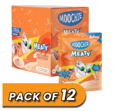Moochie Cat Food Tuna with Salmon and Jelly 70g Pack of 12