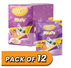 Moochie Cat Food Tuna & Scallop Recipe in Jelly Pouch 70g Pack of 12
