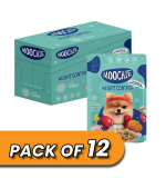 Moochie Dog Food Casserole with Turkey - Weight Control Pouch 85g Pack of 12