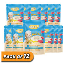 MOOCHIE CREAMY BROTH WITH TUNA BONITO 40g Pouch Pack of 12
