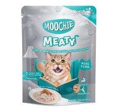Moochie Tuna & Green Lipped Mussel Recipe in Gravy Pouch 70g