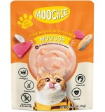 Moochie Cat Food Tuna Mousse with Salmon Pouch 70g