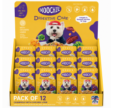 Moochie Dog Food Casserole with Chicken Liver - Digestive Care Pouch 85g Pack of 12
