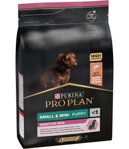 Purina PRO PLAN SMALL&MINI PUPPY SENSITIVE SKIN SALMON 3kg