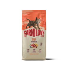 Carnilove True Fresh Beef for Kittens Dry Cat Food 6kg