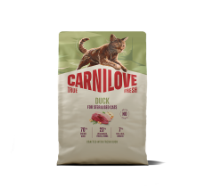 Carnilove True Fresh Duck for Sterilised Adult All Breeds Dry Cat Food 2kg