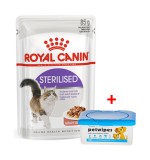 Royal Canin Feline Health Nutrition Sterilised Gravy (WET FOOD - Pouches) Pack of 12