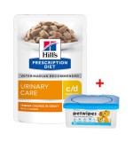 Hill’s Prescription Diet c/d Multicare Urinary Care - Chicken Cat Wet Food Pouch 85g x 12