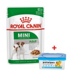 Royal Canin Size Health Nutrition Mini Adult Gravy (WET FOOD - Pouches) Pack of 12