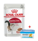 Royal Canin Feline Health Nutrition Instinctive Adult Cats Gravy (WET FOOD - Pouches) Pack of 12