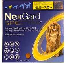 Nexgard Spectra S (3.6-7.5 Kg)
